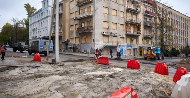 У Київському районі після обстрілу замінили інженерні мережі