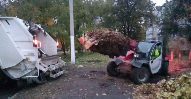 У жовтні з Харкова вивезли 188 тисяч кубометрів сміття