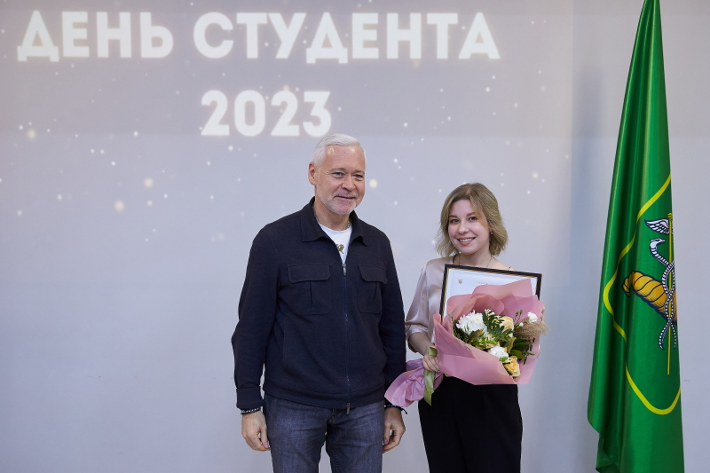 Ігор Терехов привітав молодь Харкова з Днем студента