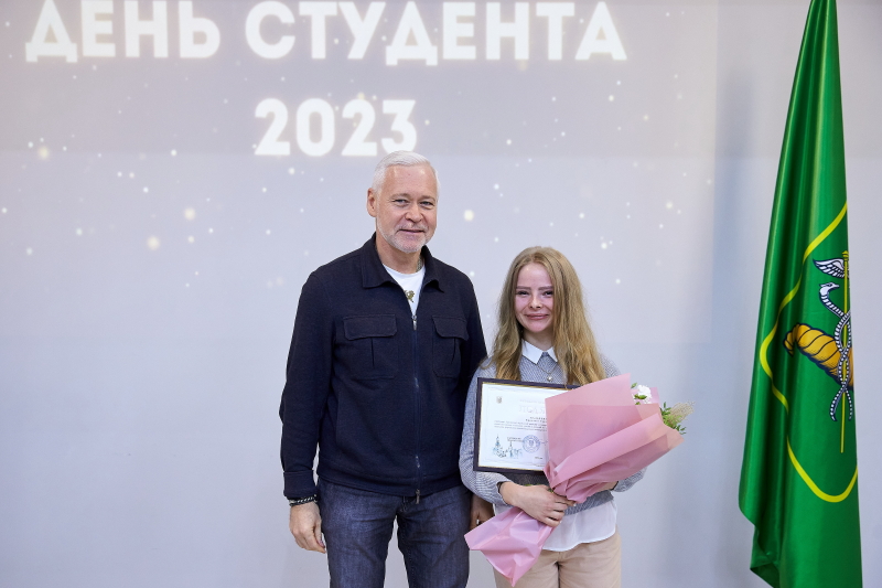 Ігор Терехов привітав молодь Харкова з Днем студента