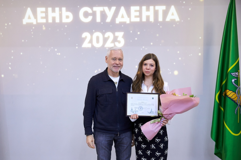 Ігор Терехов привітав молодь Харкова з Днем студента