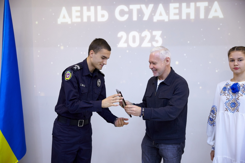 Ігор Терехов привітав молодь Харкова з Днем студента