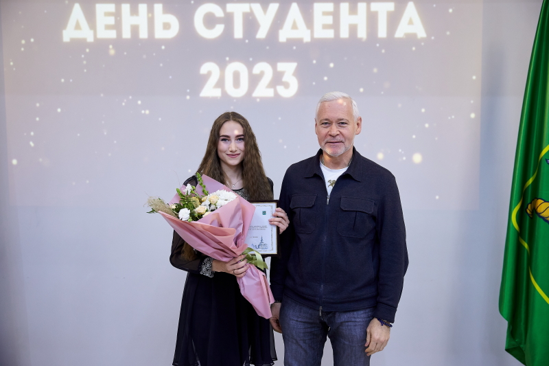 Ігор Терехов привітав молодь Харкова з Днем студента
