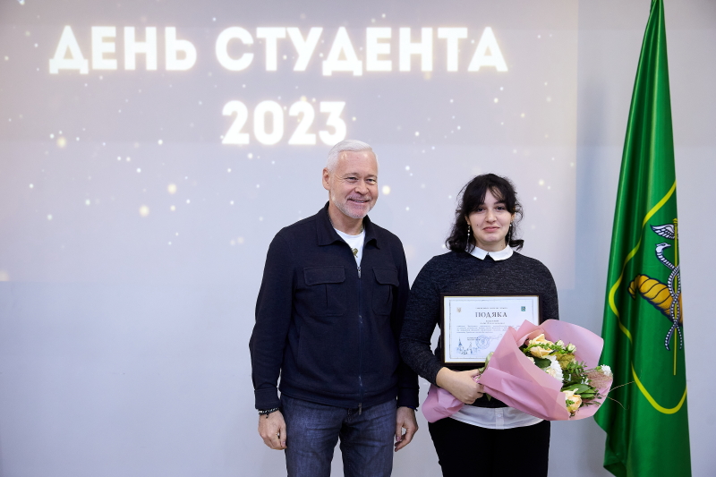 Ігор Терехов привітав молодь Харкова з Днем студента