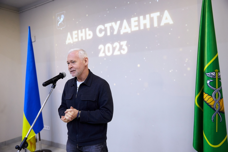 Ігор Терехов привітав молодь Харкова з Днем студента