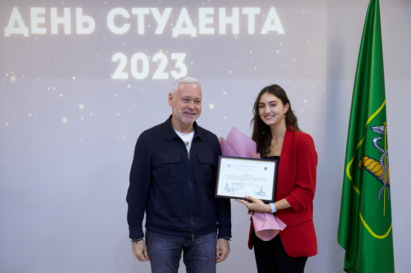 Ігор Терехов привітав молодь Харкова з Днем студента