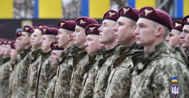 Ігор Терехов вітає українських десантників 