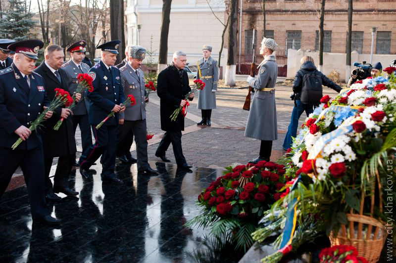 У Харкові вшанували пам'ять загиблих міліціонерів