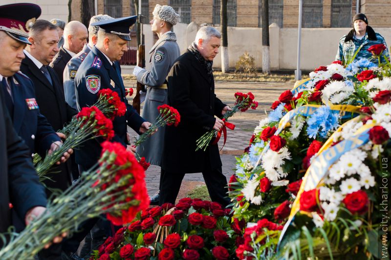 У Харкові вшанували пам'ять загиблих міліціонерів