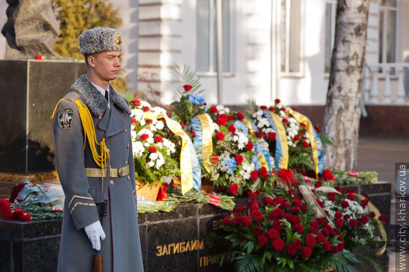 У Харкові вшанували пам'ять загиблих міліціонерів