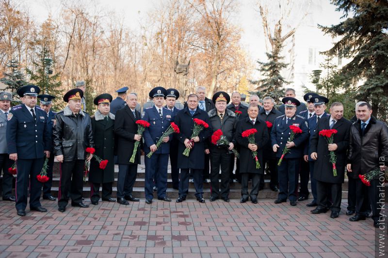 У Харкові вшанували пам'ять загиблих міліціонерів