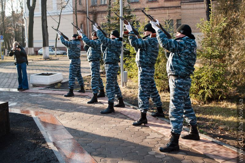 У Харкові вшанували пам'ять загиблих міліціонерів