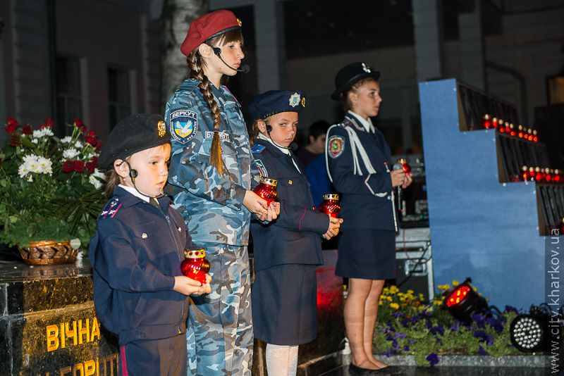 У Харкові вшанували пам'ять загиблих міліціонерів