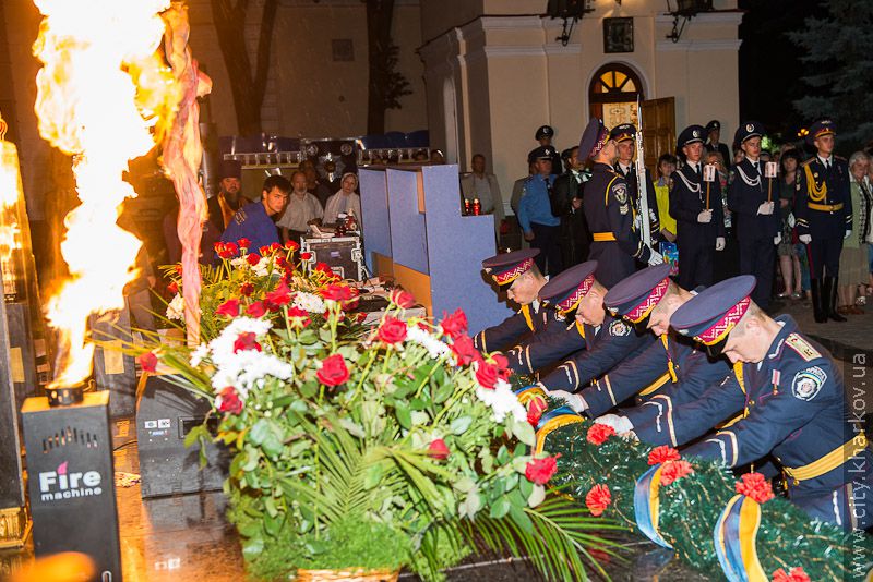 У Харкові вшанували пам'ять загиблих міліціонерів