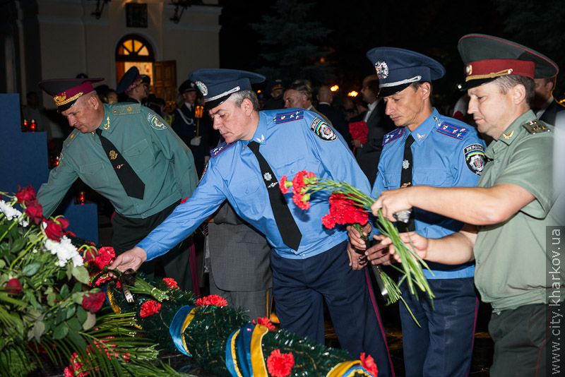 У Харкові вшанували пам'ять загиблих міліціонерів