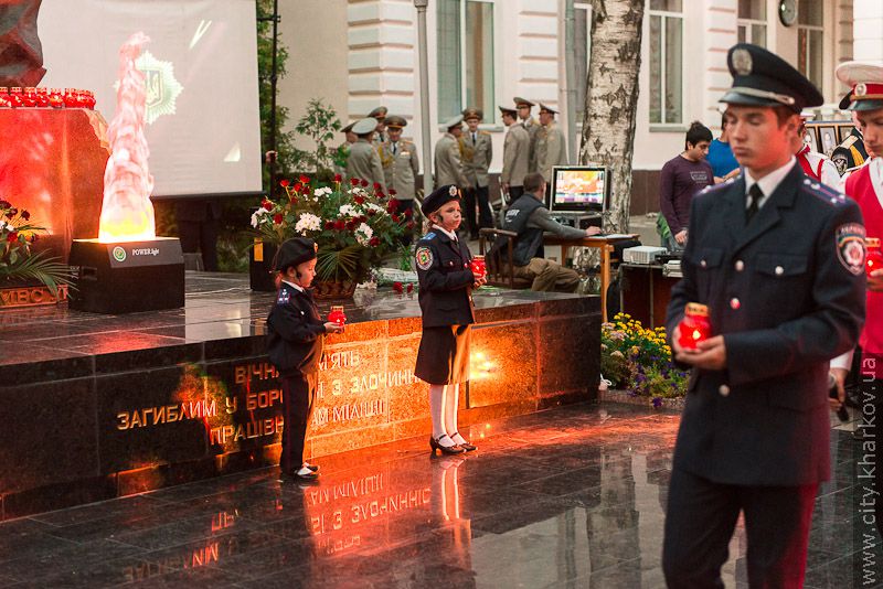 У Харкові вшанували пам'ять загиблих міліціонерів