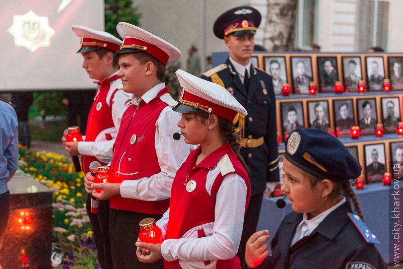 У Харкові вшанували пам'ять загиблих міліціонерів