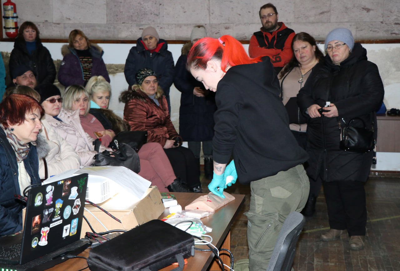 Працівники «Харківводоканалу» проходять тренінги з надання домедичної допомоги