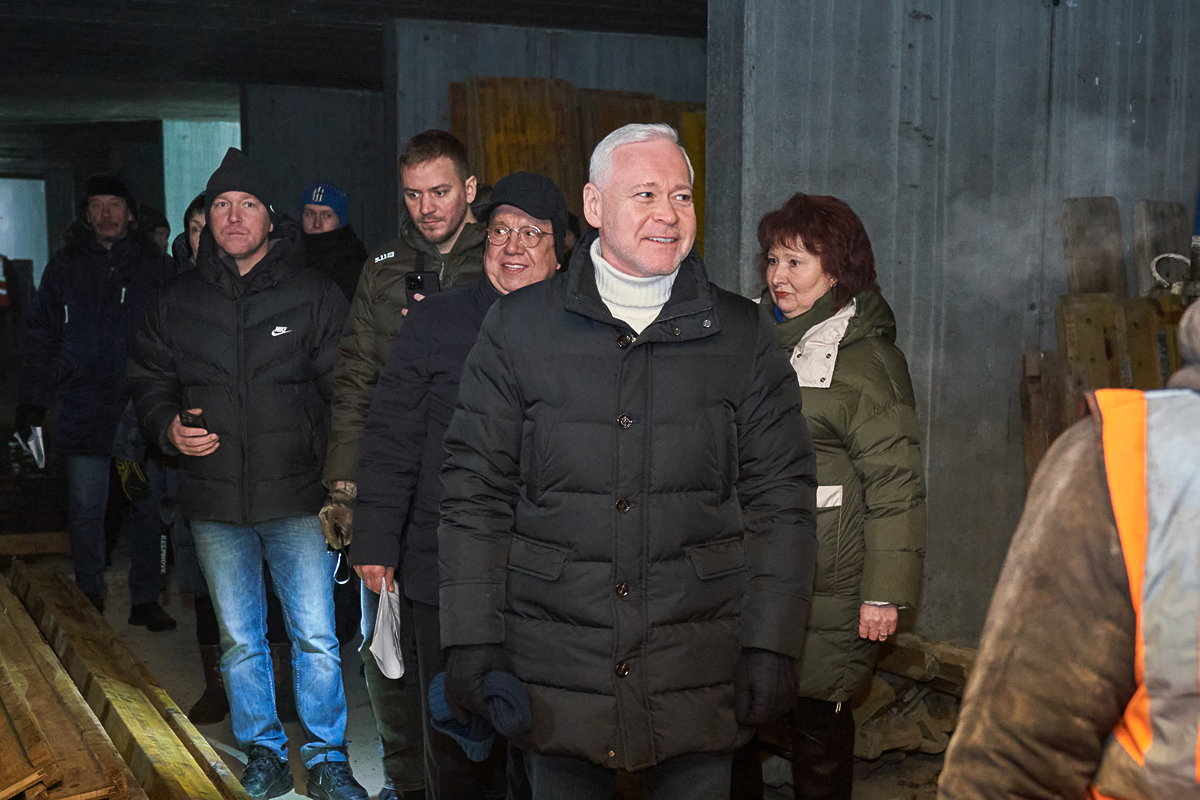 Ігор Терехов ознайомився з ходом будівництва підземної школи