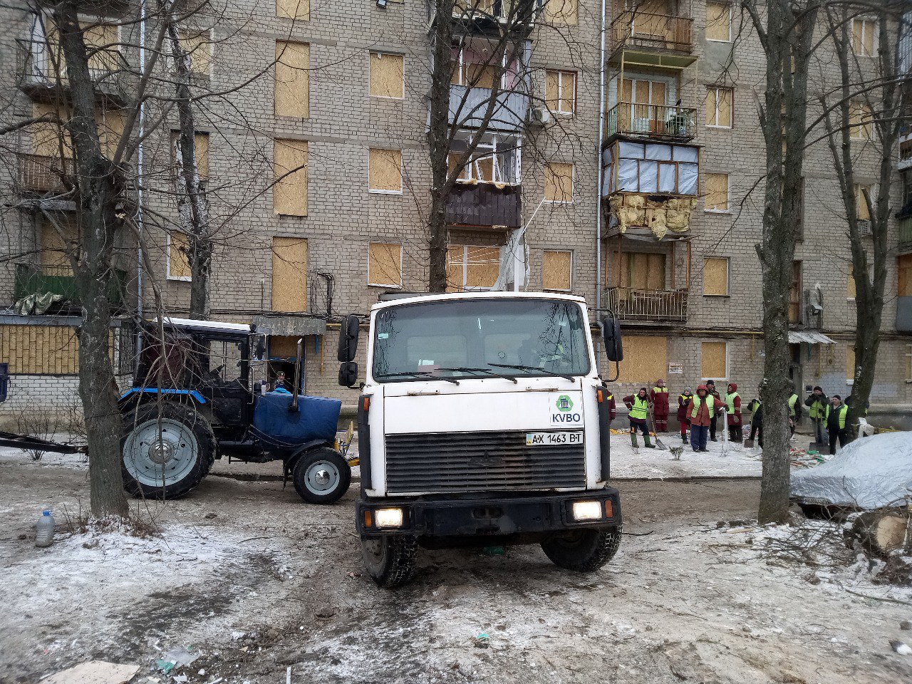 З Харкова за тиждень вивезли понад 25 тисяч кубометрів відходів