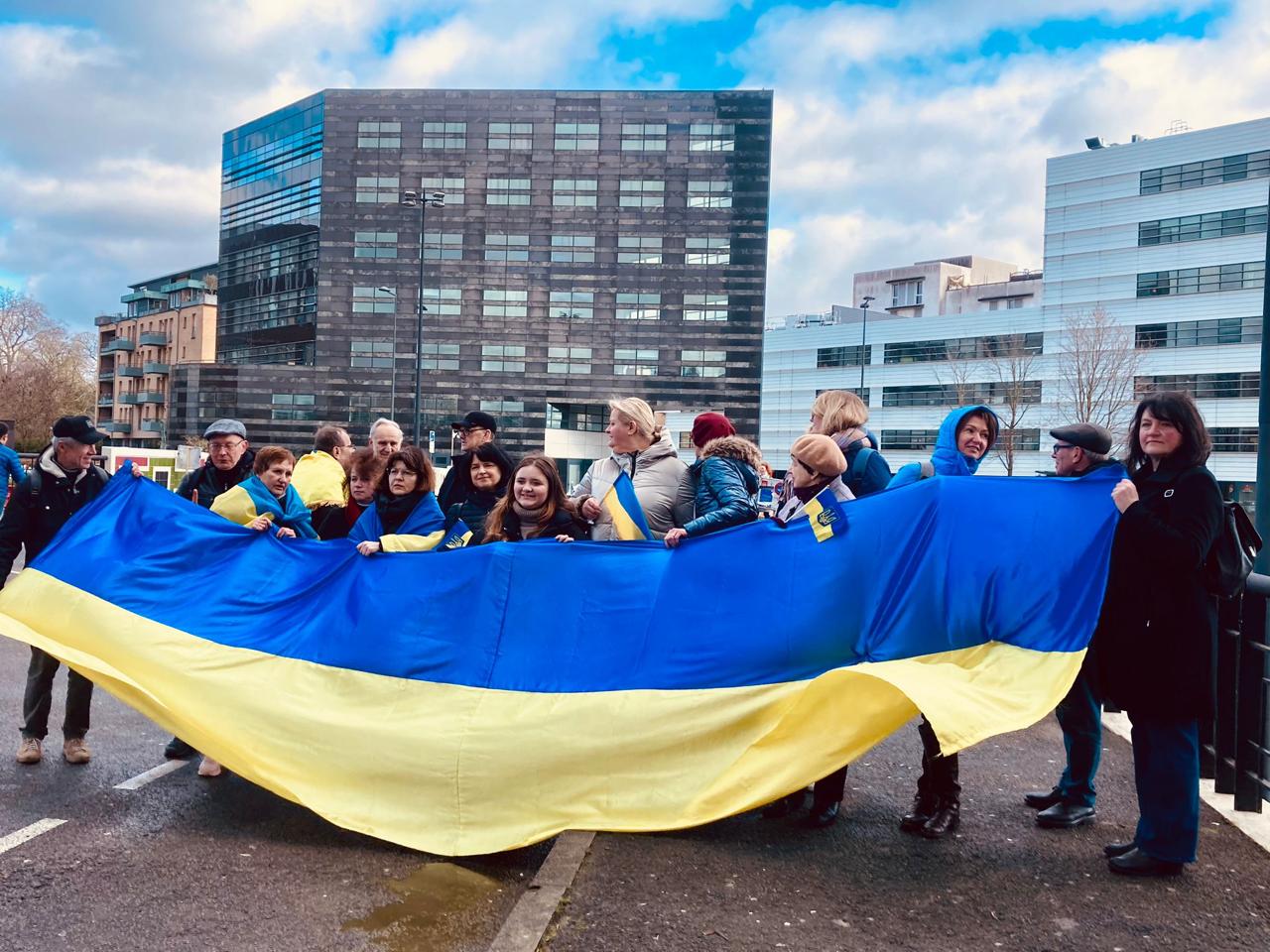 Events in support of Ukraine are held in the twin city of Lille