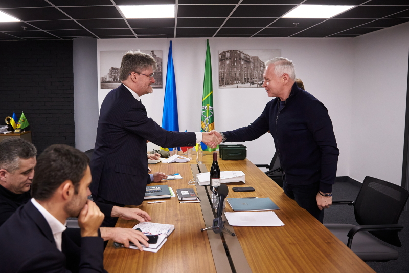 Ігор Терехов провів перемовини з послом Франції