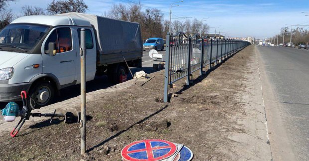 Ігор Терехов прокоментував встановлення паркану на проспекті Гагаріна