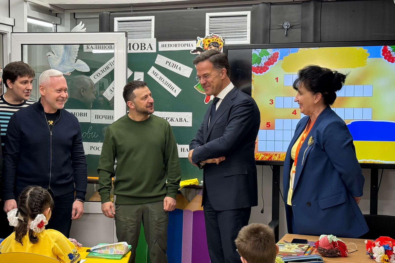 Президент України та прем’єр-міністр Нідерландів відвідали метрошколу