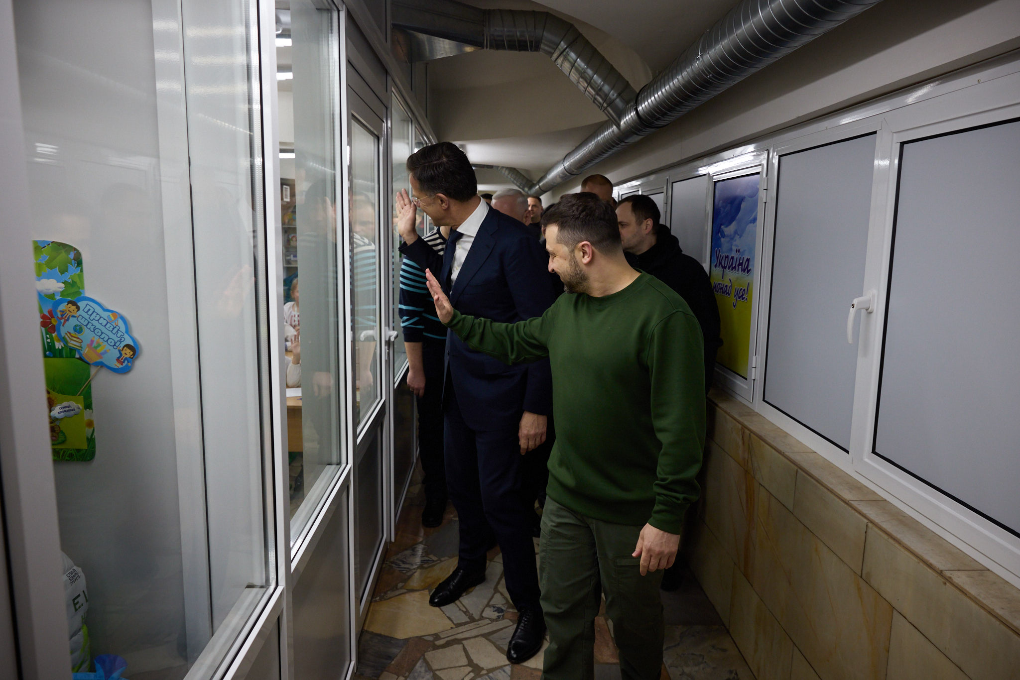 Президент України та прем’єр-міністр Нідерландів відвідали метрошколу