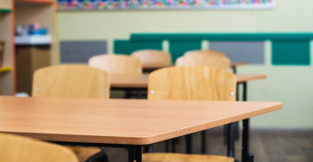 Construction of an underground school is being completed in Kharkiv