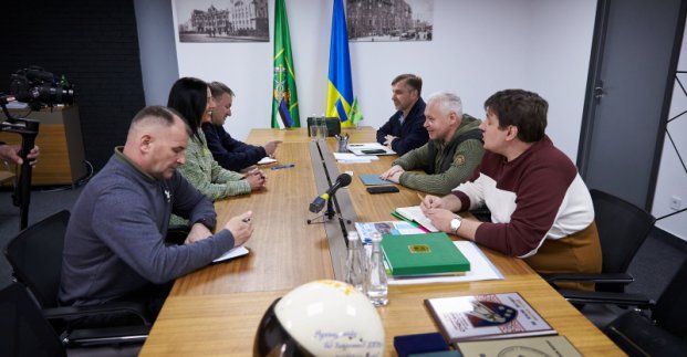 Ігор Терехов провів перемовини з послом Естонії