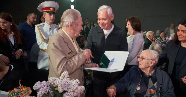 Ihor Terekhov congratulated veterans