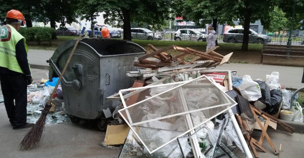 З Харкова за тиждень вивезли понад 27 тисяч кубометрів сміття 