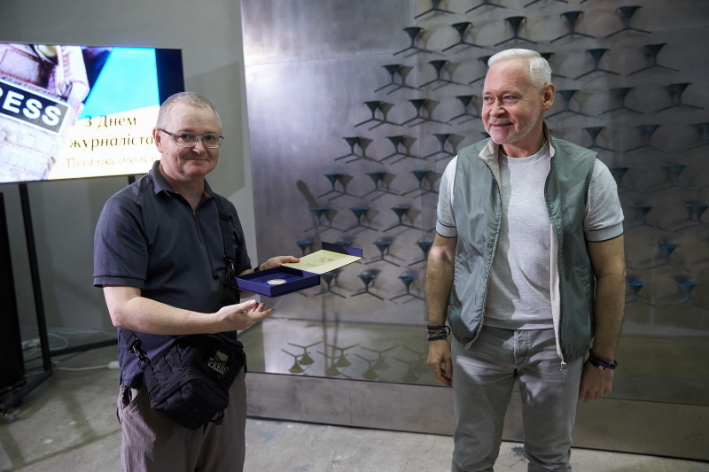 Ігор Терехов привітав харківських журналістів