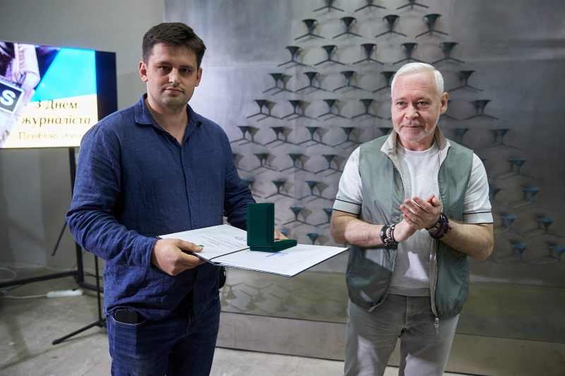 Ігор Терехов привітав харківських журналістів