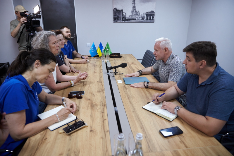 Ігор Терехов провів зустріч з координаторкою системи ООН в Україні