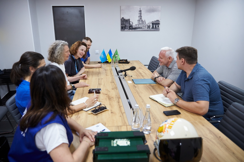Ігор Терехов провів зустріч з координаторкою системи ООН в Україні