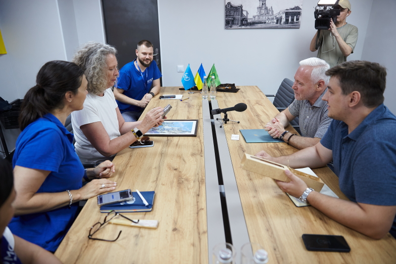 Ігор Терехов провів зустріч з координаторкою системи ООН в Україні