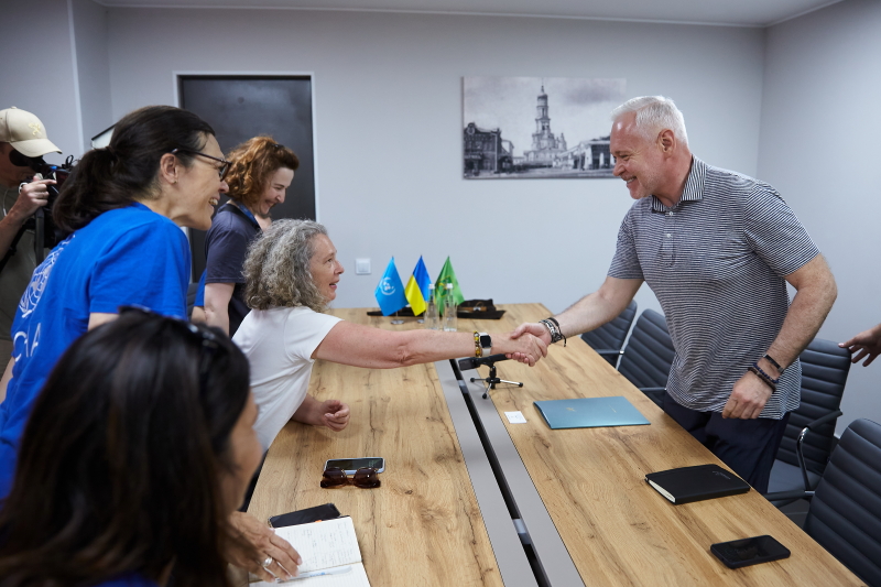 Ігор Терехов провів зустріч з координаторкою системи ООН в Україні