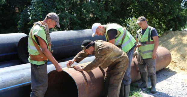«Харківводоканал» оновлює мережі в Індустріальному районі 