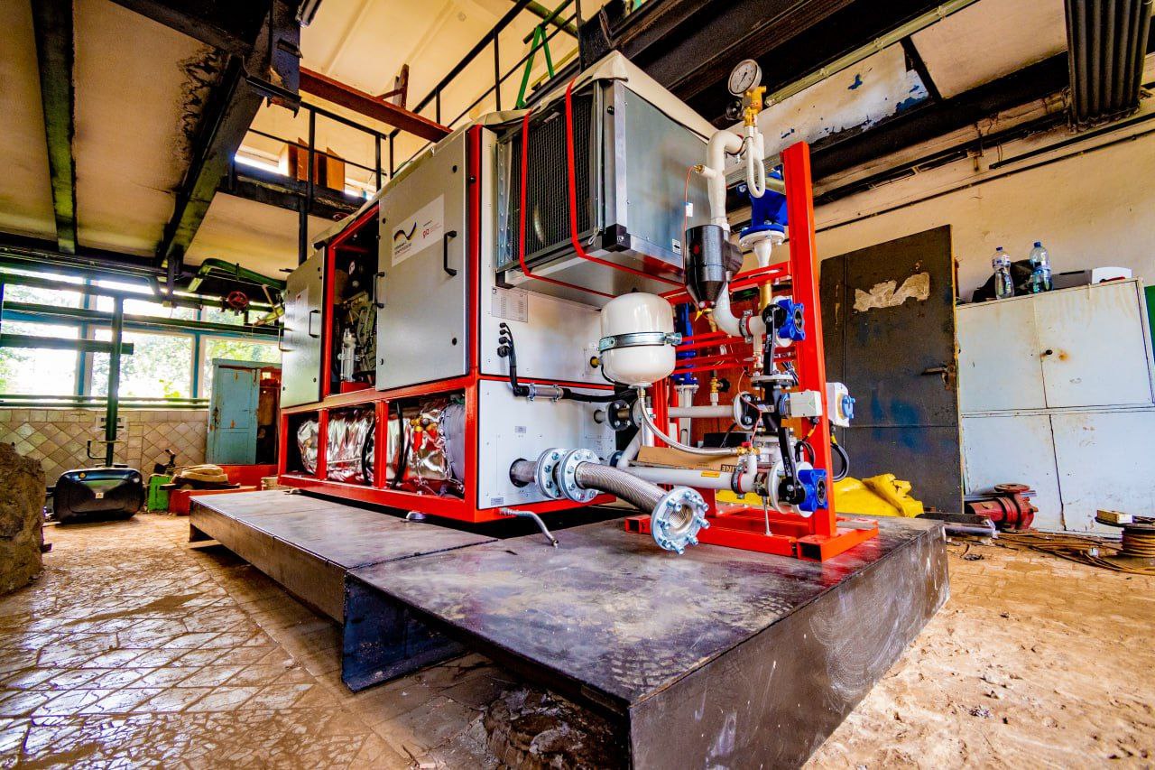 Cogeneration equipment arrives in Kharkiv