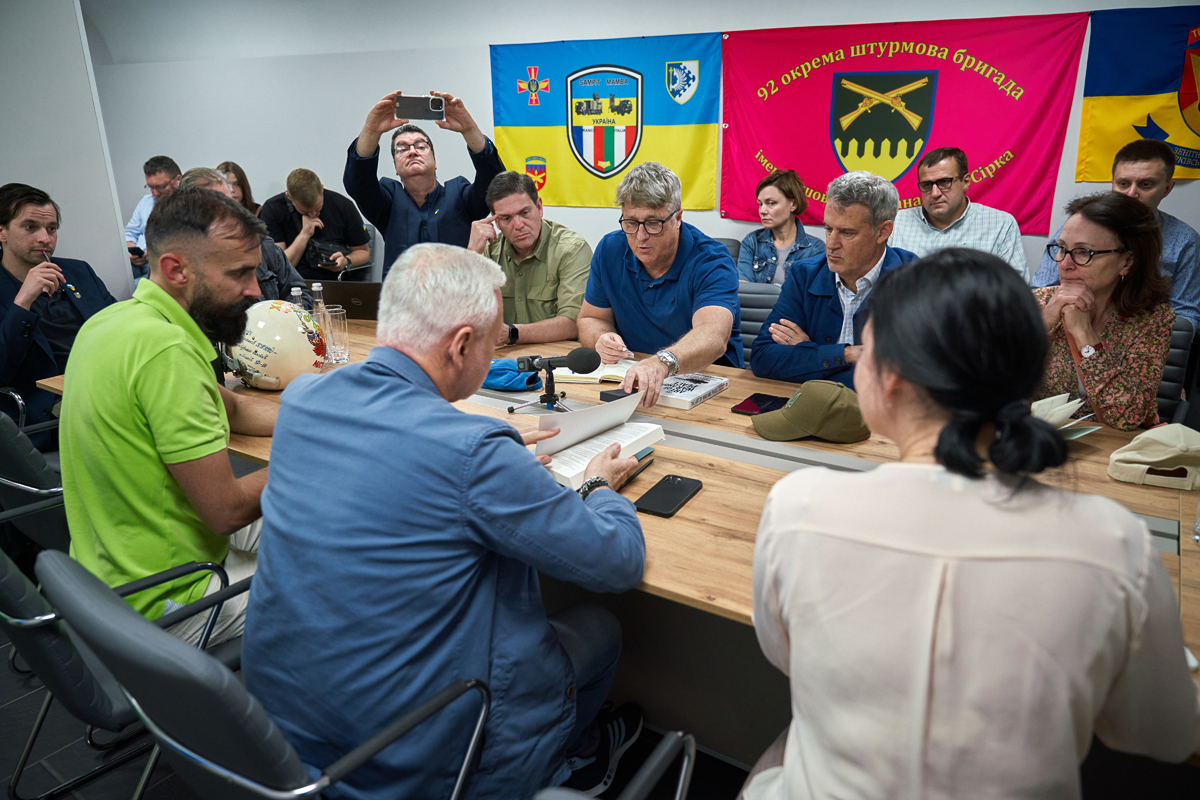 Ігор Терехов зустрівся з представниками міжнародного фонду