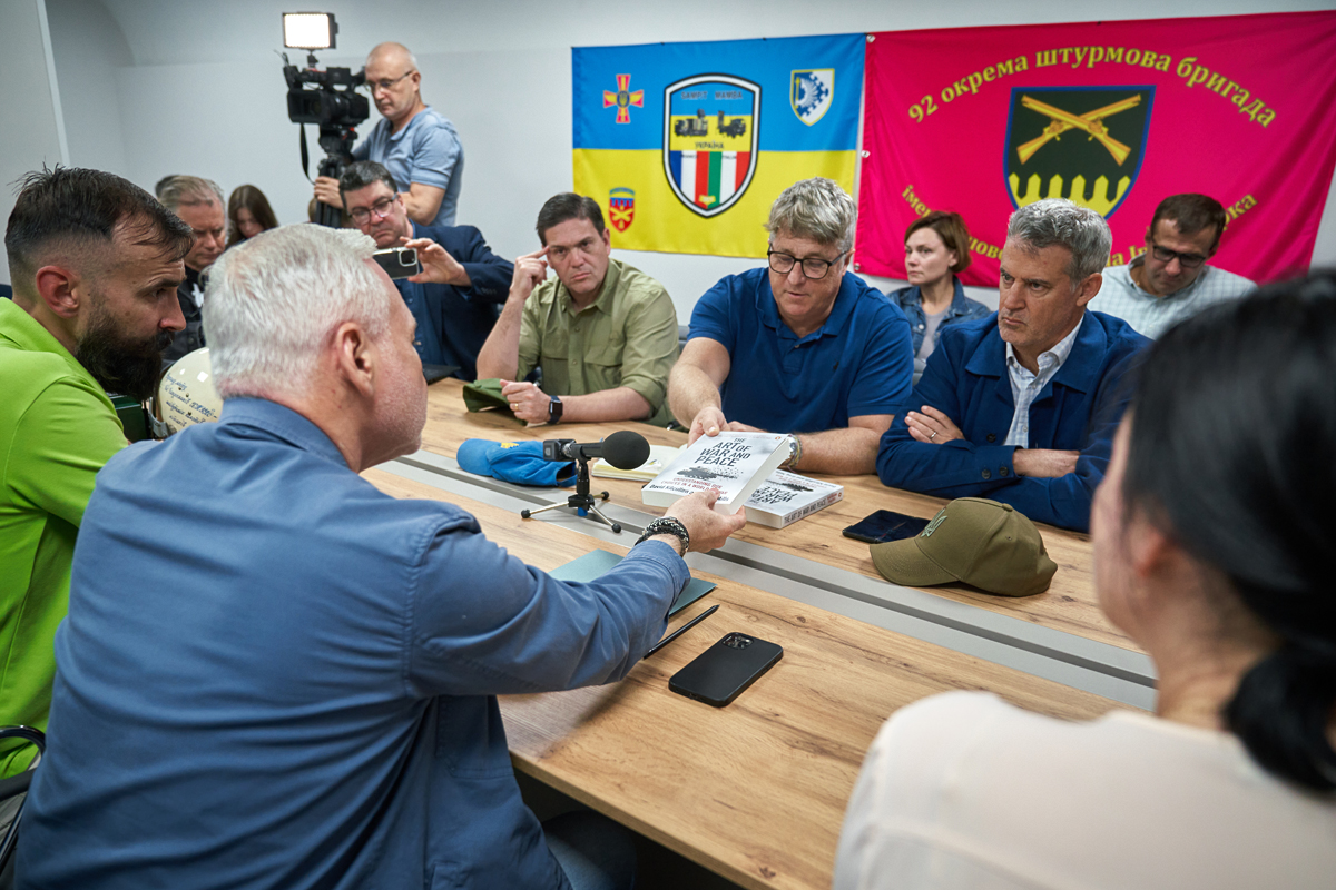 Ігор Терехов зустрівся з представниками міжнародного фонду