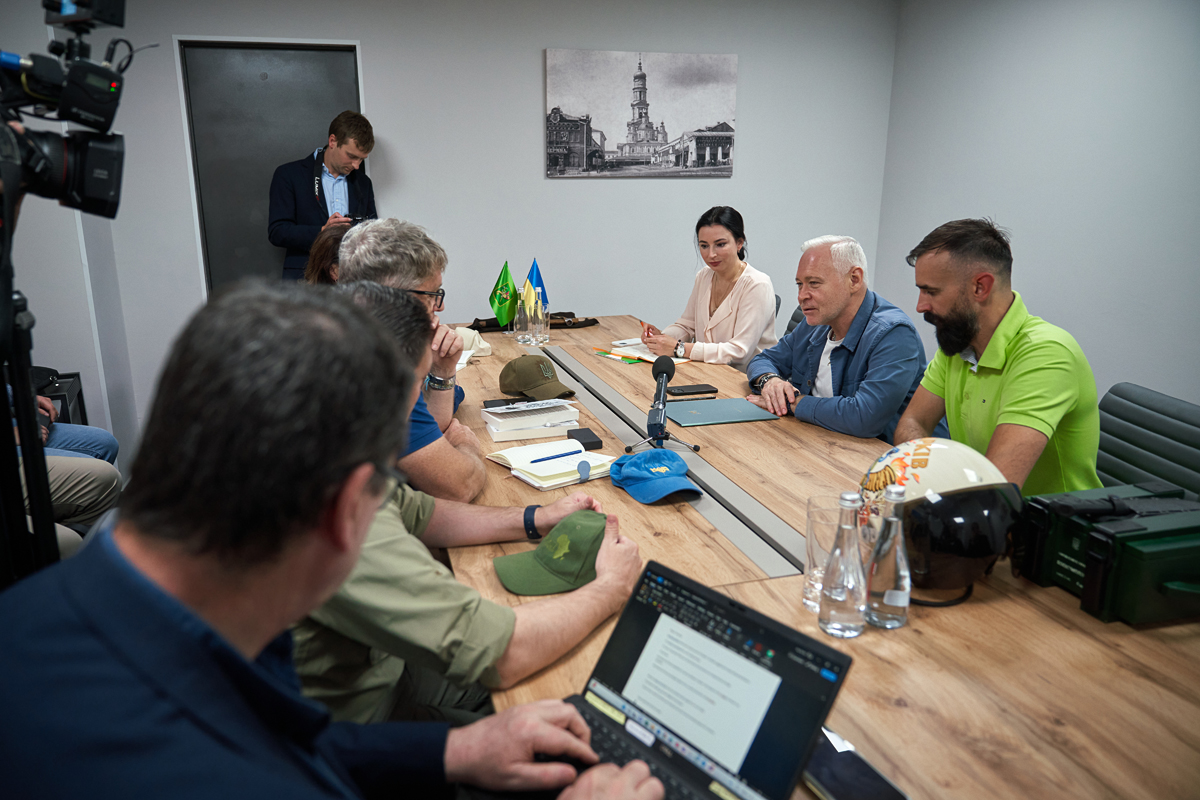 Ігор Терехов зустрівся з представниками міжнародного фонду