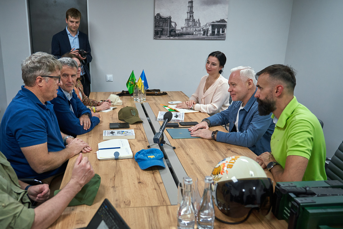 Ігор Терехов зустрівся з представниками міжнародного фонду