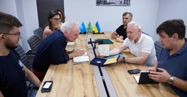 Ігор Терехов зустрівся з новим координатором ООН в Україні