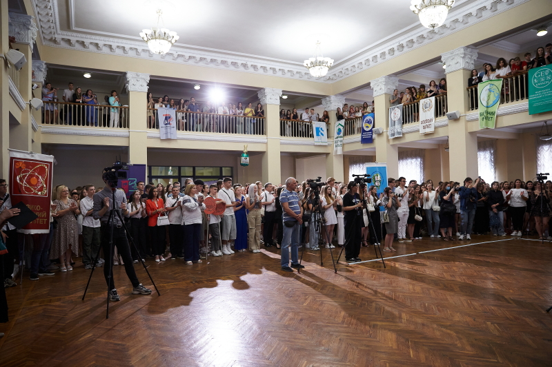 Ігор Терехов привітав першокурсників Каразінського з посвятою в студенти