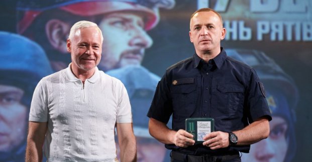 Ігор Терехов привітав харківських рятувальників з професійним святом 