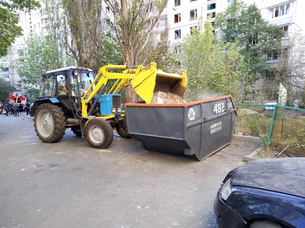 За тиждень з Харкова вивезли 32 тисячі кубометрів сміття