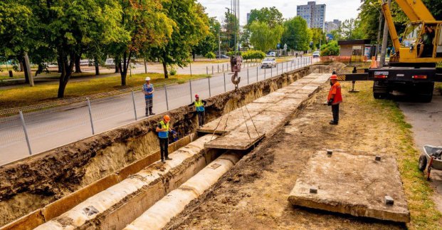 Харківські тепловики ремонтують велику мережу теплопостачання 
